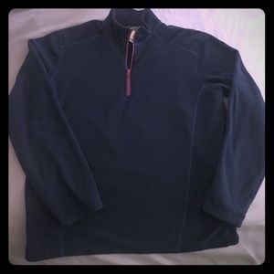 NWT* Eddie Bauer 1/4 zip micro fleece